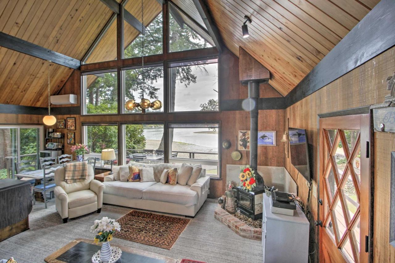 Waterfront Cabin With Fire Pit In Gig Harbor! Extérieur photo