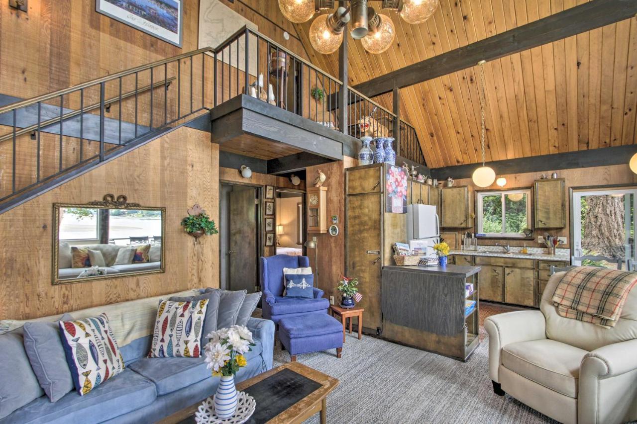 Waterfront Cabin With Fire Pit In Gig Harbor! Extérieur photo