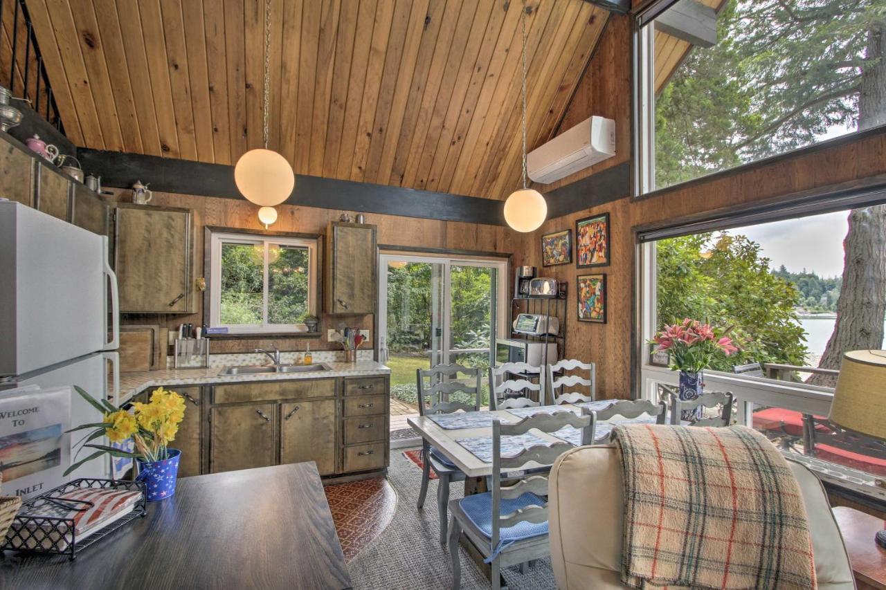 Waterfront Cabin With Fire Pit In Gig Harbor! Extérieur photo