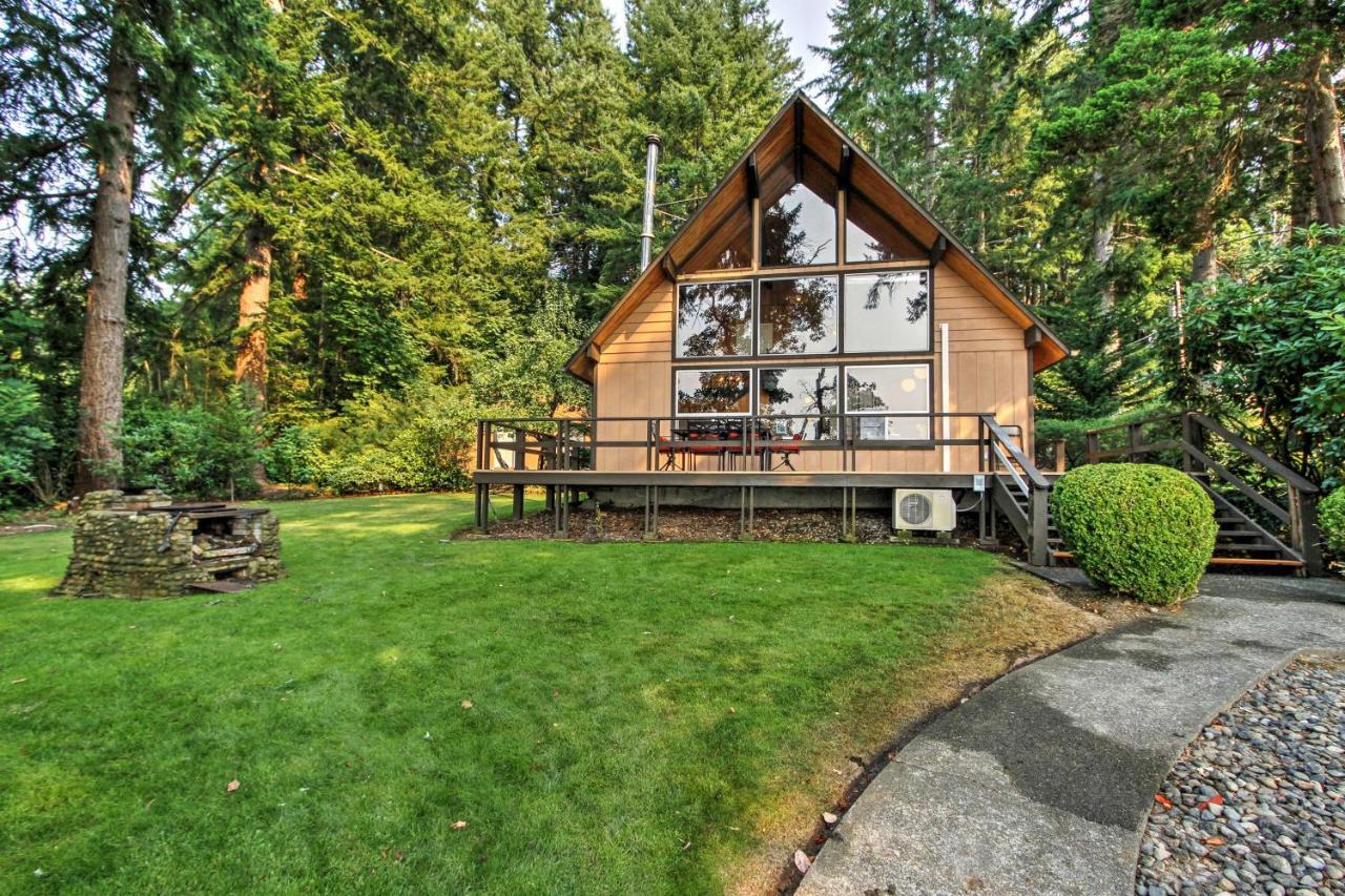 Waterfront Cabin With Fire Pit In Gig Harbor! Extérieur photo