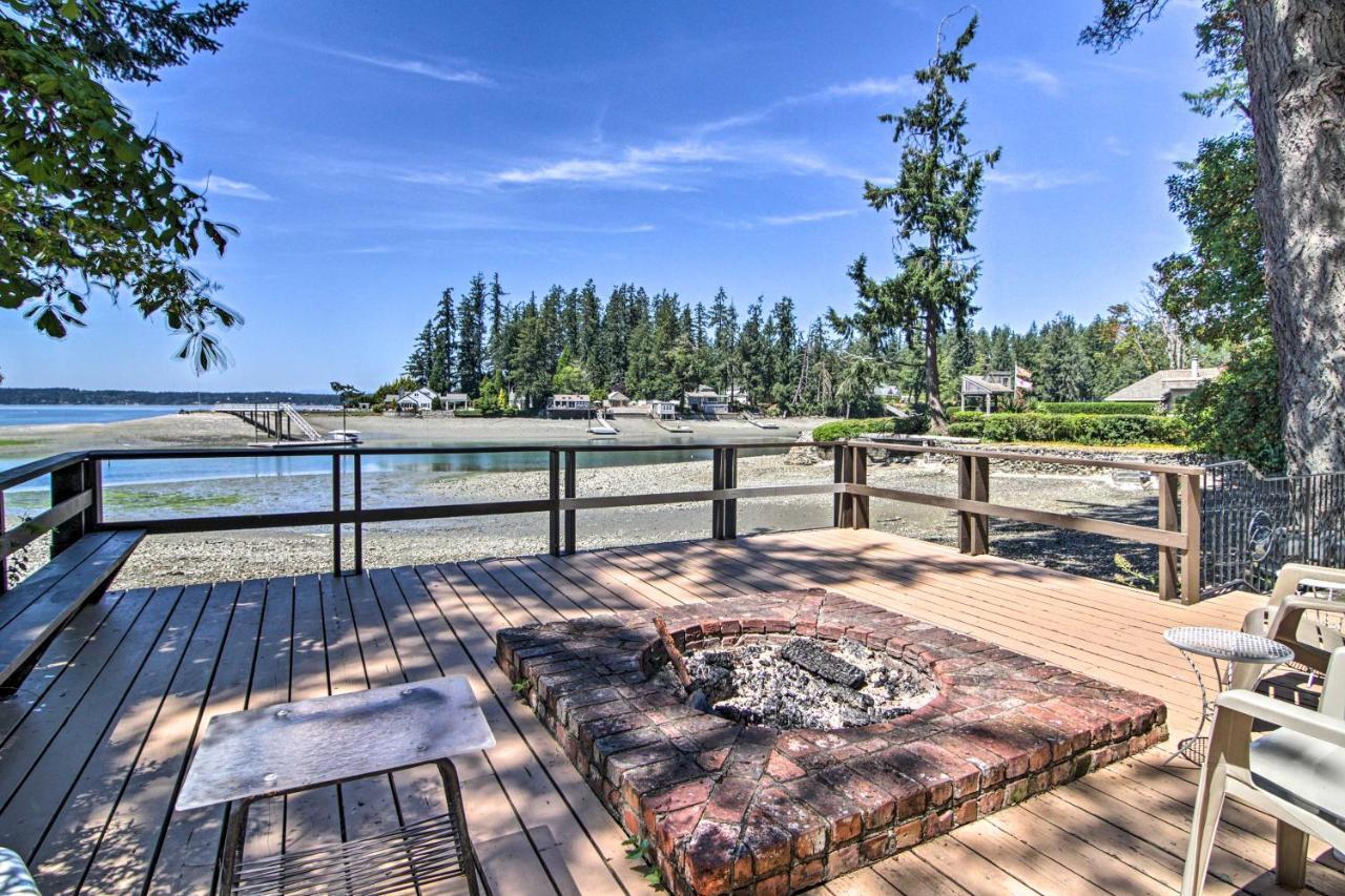 Waterfront Cabin With Fire Pit In Gig Harbor! Extérieur photo