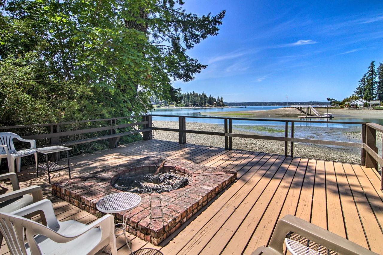 Waterfront Cabin With Fire Pit In Gig Harbor! Extérieur photo